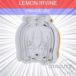 Lemon_Irvine~PRIVATE_USE_CULTS3D_OTACUTZ.gif Lemon Irvine Cookie Cutter / Mashle