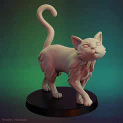 Comp_1.gif Файл STL Бродячий котенок・Дизайн 3D-печати для загрузки3D, Mesh_merchant