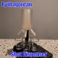 Pythagorean Pythagorean Shot Dispenser - Greedy Cup Physics