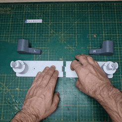 ezgif.com-gif-maker-8.gif STL file QUICK RELEASE PAPER TOWEL HANGER ( NO SUPPORTS NEEDED )・3D printer design to download