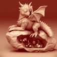 793a00379bd11d0522c054cc473e9704_original.gif Dragon's Lair miniatures - Dragon on egg lair