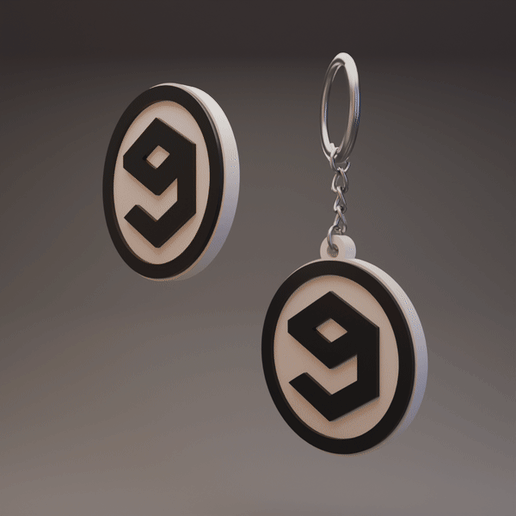 9GAG - Keychain and Coin/Badge