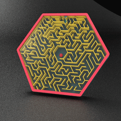 maze-ball.217-min.gif STL-Datei Labyrinth Hex Labyrinth 3 Spiel herunterladen • 3D-Drucker-Vorlage, nikosanchez8898