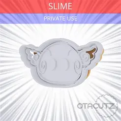 Slime~PRIVATE_USE_CULTS3D@OTACUTZ.gif Slime Cookie Cutter / Genshin Impact