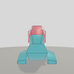 Porygon.gif Archivo STL Pokémon - Porygon・Modelo de impresora 3D para descargar