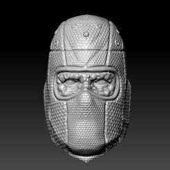 tHE-PAIN-HEAD.gif METAL GEAR SOLID 3 THE PAIN 1/6 HEAD FOR CUSTOM ACTION FIGURES FOR 3D PRINTING