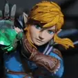 Link_Zelda_Gif.gif Link Zelda: Tears of the Kingdom - TOTK  - Premium statue for 3d printing