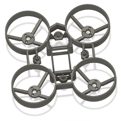 MOB6GIF.gif Archivo STL Mobula 6 FPV 65mm Whoop Frame・Plan de impresión en 3D para descargar