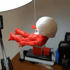 thumb.gif Fichier STL L'homme de fer volant et minuscule・Objet pour imprimante 3D à télécharger