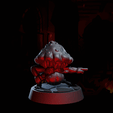Clobber-A.gif The Clobber - Pose 01 - Darkest Dungeon Inspired Hero for the Boardgame