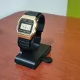 WatchStandGIF2-Less10Mb.gif Modular watch stand, no supports needed