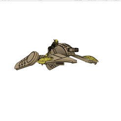 Gimli-Complete.gif 3D file Gimli - Space Communist Hoverbike・3D printing idea to download, buckhedges