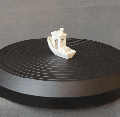 demo02.gif Free STL file Motorized Turntable・3D printable model to download