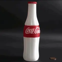 Mi-video.gif Coca Cola bottle piggy bank