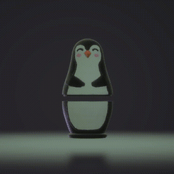 portada.gif Fichier 3D Boîte russe Pingouin・Objet imprimable en 3D à télécharger, Prazzio