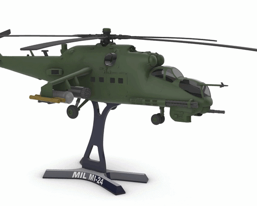 MIL MI-24  High Detail  1:43