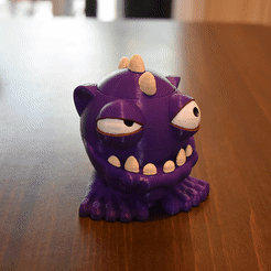 monster.gif STL file Monster Sprouter/Planter/Holder・3D printable model to download