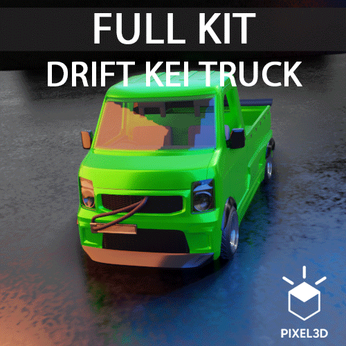 kei Widebody Japanese Kei Truck 2492pcs