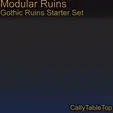 StarterSetPreviewSpin.gif Modular Gothic Ruins - Starter Set - Tabletop Terrain