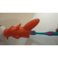 20220626_183107.gif STL file fox poop Toothpaste・3D printable model to download, bionicfactory