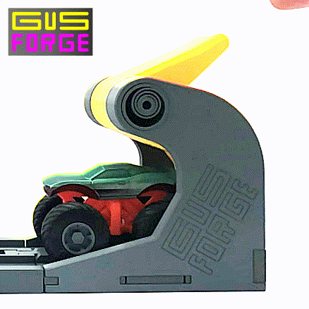 MONSTER TRUCK LAUNCHER SET  (Launcher + Monster Truck + Path + 3 different ramps)