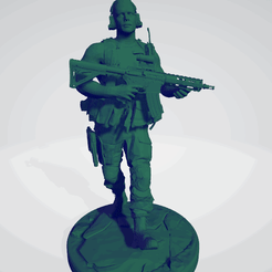 Minotaur.gif Fichier STL Call of Duty - Modern Warfare - Minotaure・Plan imprimable en 3D à télécharger