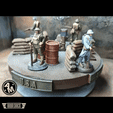 Guerra total 1915 - Soldados libres de la Primera Guerra Mundial (franceses, británicos, estadounidenses, alemanes) 1/35