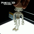 PORTAL 3D ESTUDIO FLEXY DADDY LONG LEGS / ARTICULATED FLEXY DADDY LONG LEGS