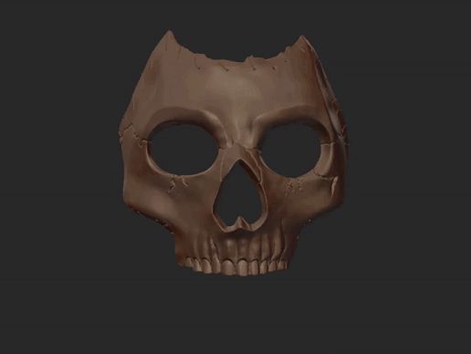 MaskVid0001-0250.gif New Printable CoD Ghost Mask STL