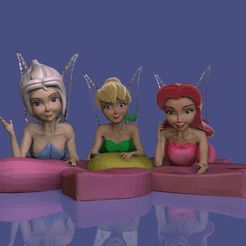 Webp.net-gifmaker-28.gif STL file Tinker Bell and friends・3D printable model to download, gilafonso