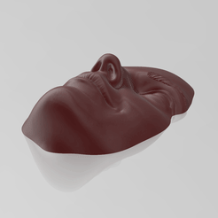 01.gif STL file A face on the water 03・Model to download and 3D print