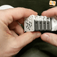 vid6.gif Archivo 3D Estuche de anillo: una gota de amor (3-4 anillos - 1U)・Objeto de impresión 3D para descargar