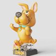 Scrapy-Doo.gif Fichier STL Scrappy-Doo - Canine-Position de combat-FANART FIGURINE・Modèle à imprimer en 3D à télécharger