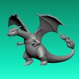 charizard-pokemon-figura-3D-material-mat-edit.mp4 CHARIZARD FIGURE 3D - POKEMON