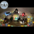 village-noel-gif-final.gif 3D file Christmas Village - 1/64 scale Hot Wheels Compatible!!!・3D printable design to download, PA1
