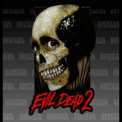 Evil.gif STL file Evil Dead 2 Poster・3D printing idea to download