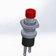red_head_push_button_assembly.gif Red Push button Momentary Switch PBS-110