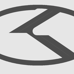 K_Emblem_Design-Large-Grey.gif Free 3D file kia logo new・3D print design to download