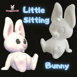 Cod393-Little-Sitting-Bunny.gif Petit lapin assis