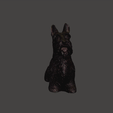GIF.gif SCOTTISH TERRIER DOG MASCOT FIGURINE
