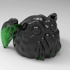 untitled.539.gif STL-Datei Cthulhu-Schleim-Monster・Design für 3D-Drucker zum herunterladen
