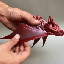 gif-ala.gif 3D file Biting dragon・Model to download and 3D print, ergio959