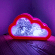 cloudy.gif Cloudy night light with two sides Lithophane