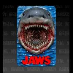 jaws.gif Jaws Magnet