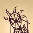 20231106_225526.gif Line art spider man, wall art spider man, 2d art spider man