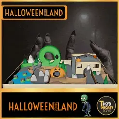 20230912_053817.gif HALLOWEEN ZOMBIE LAND - By Tokyo Diecast Toys