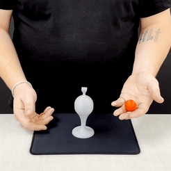 GIF2.gif 3D file Ball Vase Magic Trick・3D printing template to download