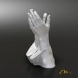 3D-print-Hands-Praying-vase.gif 3D print Hands Praying vase