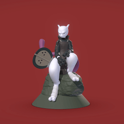 Gravar_2022_05_18_20_27_05_480.gif STL file Mewtwo Madara - Naruto Collection・3D print object to download