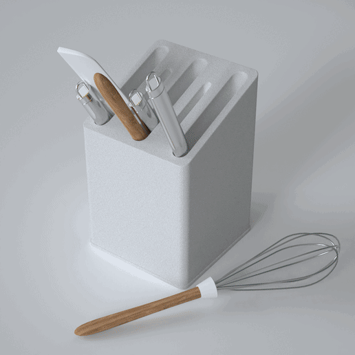 Minimalist Knife Holder | Modern Kitchen Knife Holder & Organizer